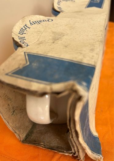 Carrigaline Pottery Single-Stripe Mugs x3