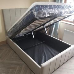 New Ottoman storage beds. Gaslift beds. double 4ft6 and king size bed. OPTIONAL Emma mattress available