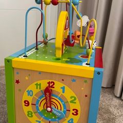 Ultimate 5-in-1 Educational Activity Toy - Cognitive Skills, Color Recognition, Learning Shapes, Imagination, Drawing