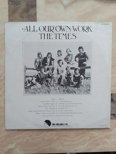 The Times (Swarbriggs) LP - All Our Own Work