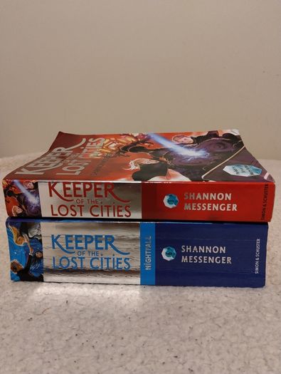 Keeper of the Lost Cities books by Shannon Messenger