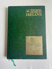 Vintage 1976 AA Touring Guide to Ireland Illustrated Hardback with Maps