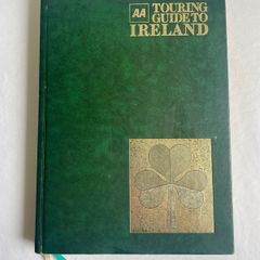 Vintage 1976 AA Touring Guide to Ireland Illustrated Hardback with Maps