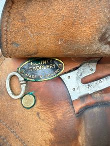County Saddlery Stabilizer Show Jumping Saddle Made in England