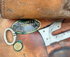 County Saddlery Stabilizer Show Jumping Saddle Made in England