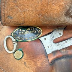 County Saddlery Stabilizer Show Jumping Saddle Made in England