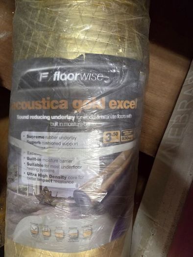 17  Sq. Yd/14m2 AC4 Laminate & Acoustic Underlay
