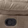 Taupe Large Reclining Cornor Sofa - 5 Piece with Drinks Holder & Storage Image 8