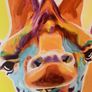 Giraffe head Painting Image 2