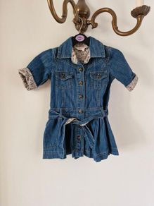 Girls denim dress