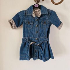 Girls denim dress