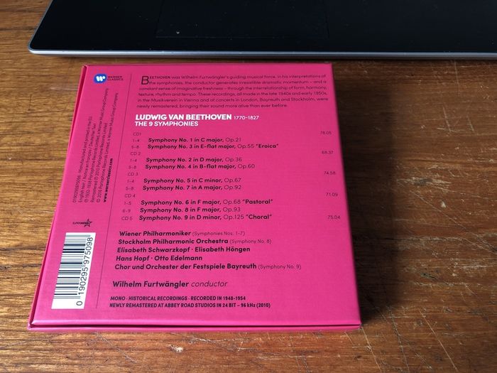 Beethoven - The 9 Symphonies- Wilhelm Furtwangler