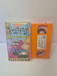 Rugrats: Grandpa's Favourite Stories VHS (Orange Tape)  Tested & Mould-Free
