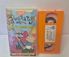 Rugrats: Grandpa's Favourite Stories VHS (Orange Tape)  Tested & Mould-Free