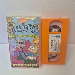 Rugrats: Grandpa's Favourite Stories VHS (Orange Tape)  Tested & Mould-Free