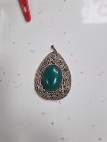 vintage teardrop pendant