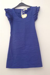 Red & blue dress
