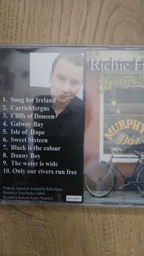 Richie Hayes. Youthfully Irish.