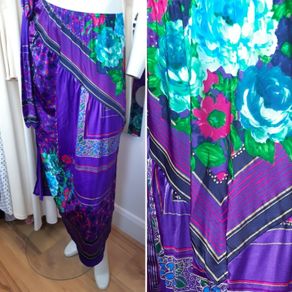 Vintage wrap skirt 70s