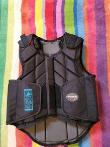 Childs breeze-up riding body protector