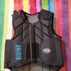 Childs breeze-up riding body protector