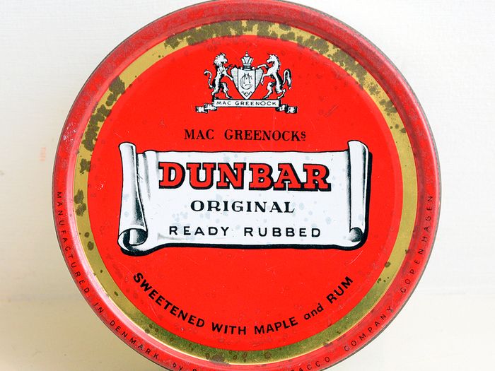 Vintage Dunbar Tobacco Tin