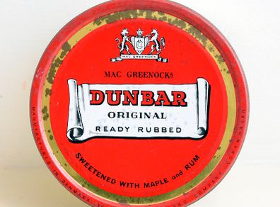 Vintage Dunbar Tobacco Tin