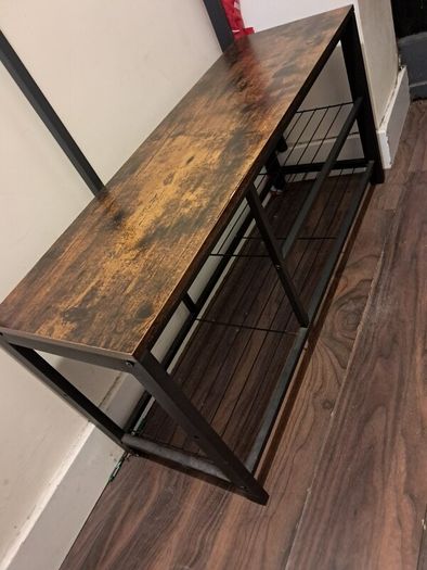 Walnut Coat & Shoe stand with mirror - Need gone by Sunday 17th