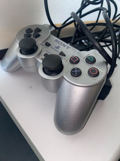 Playstation 2 Slim (working) w/Controller + OG wires