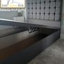ottoman lift up bed frame and headboard Image 7