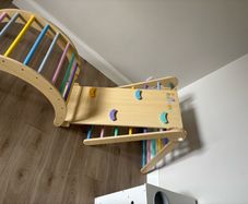 kids climbing frame and slide