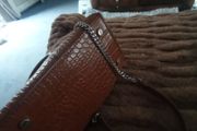 Zara mini croc bag