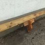 Rustic Reclaimed Wood Wildflower Stove Mantle Image 5