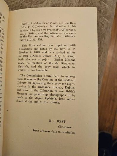 The Life Of Francis Kirwan Bishop Of Killala By John Lynch Archdeacon Of Tuam. First Edition Hardback In Good Condition 1951. See Photos For Same.