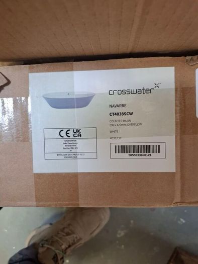 Crosswater navarre countertop basin