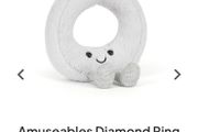 New JELLYCAT Amuseables Diamond Ring