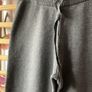H&M grey knitted joggers drawer string waistband medium Image 5