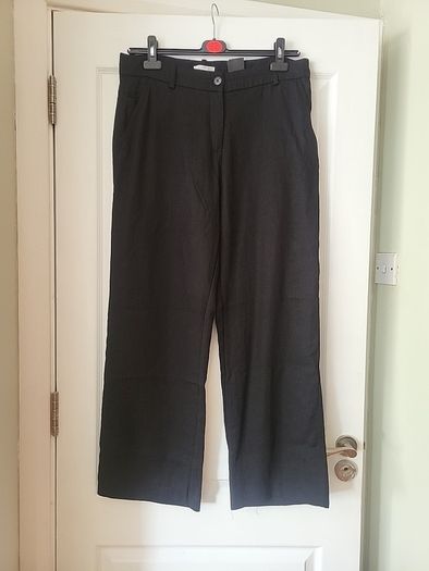 Black Wide Leg Trousers