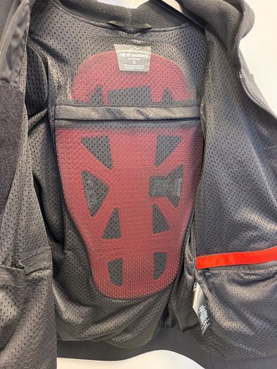 Alpinestars hoodie with extra back protector