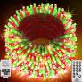 Christmas Lights Outdoor Decorations, Extra Long 120m 1000LED Mains Powered Fairy Lights, Outside Waterproof Plug in String Lights for Xmas Festival Party Holiday Wedding Decor (MULTIPLE COLOURS) Image 2