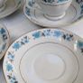 BCL FOREIGN Blue and White fine bone china wtih gold trim Image 3