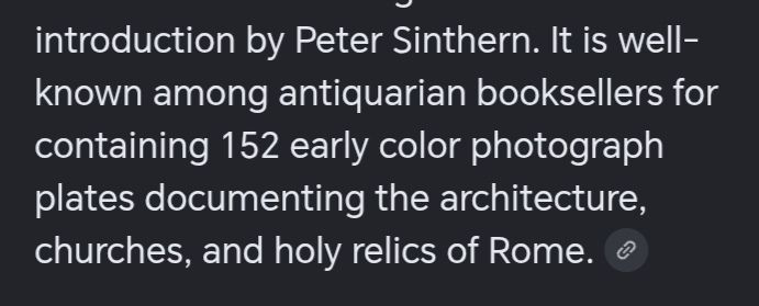 Roma Sacra Antique Book
