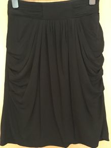 MONSOON Silky Draped Skirt Size 12 New