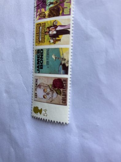 James Bond stamp