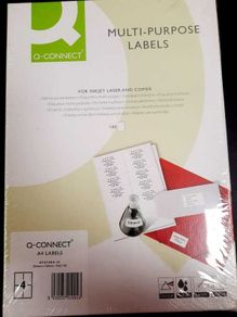 Box of Labels - A6 Size