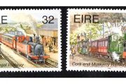 1995 Ireland Transport Narrow Gauge Railways Commemorative Stamps Mint Never Hinged (MNH)