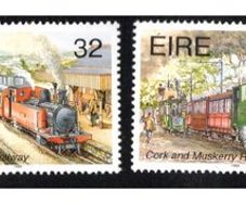 1995 Ireland Transport Narrow Gauge Railways Commemorative Stamps Mint Never Hinged (MNH)