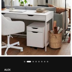Desk ikea alex