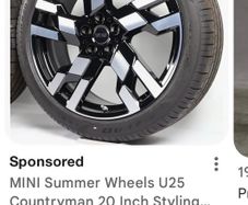 Original BMW alloy wheels 17" 18" 19".  20"