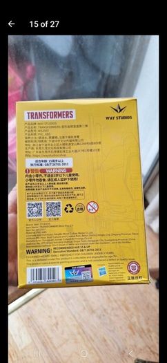 transformers Bumblebee 6 blind boxes
